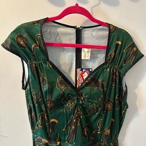 NWT pinup girl brand 
XL - Heidi dress - Garden of Eden $100